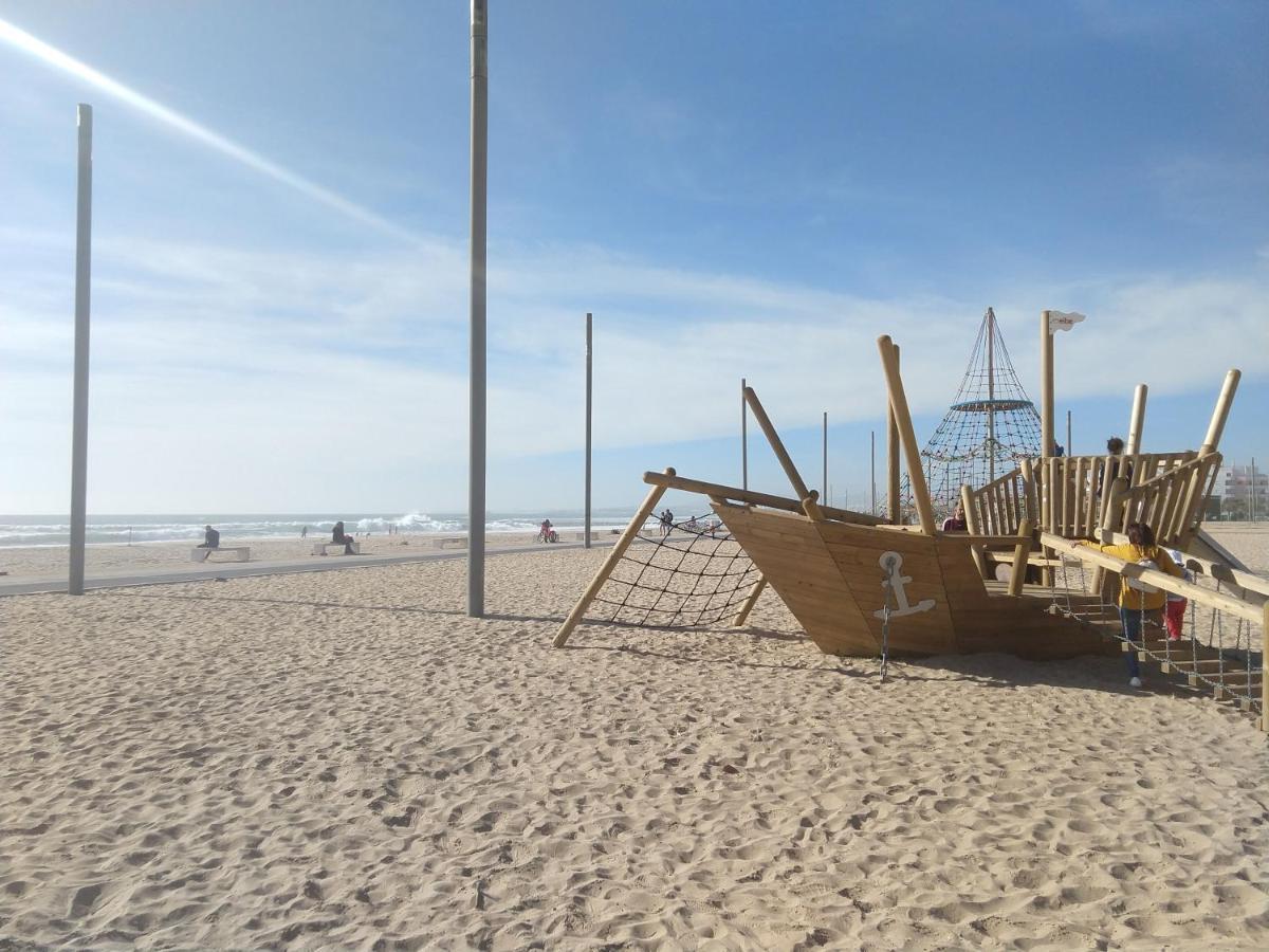 Apartamento Baleia Leilighet Costa de Caparica Eksteriør bilde